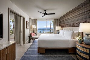 Hypo-allergenic bedding, pillowtop beds, in-room safe, desk