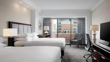 Room, 2 Queen Beds, Non Smoking | Premium bedding, pillowtop beds, in-room safe, desk