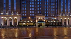 Front of property - evening/night