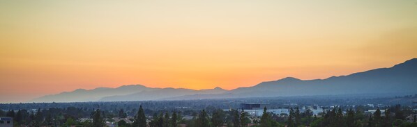 Vue depuis l’hébergement