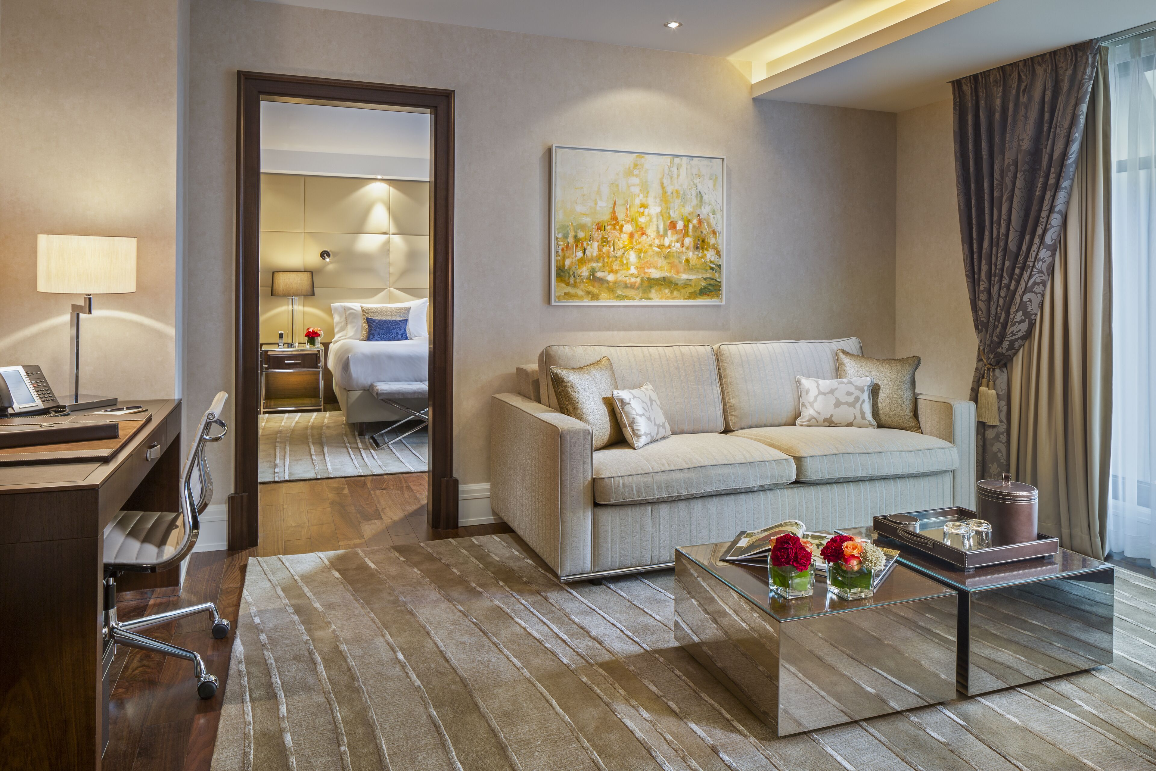 duchy suite | egyptian cotton sheets, premium bedding, down duvets, free minibar