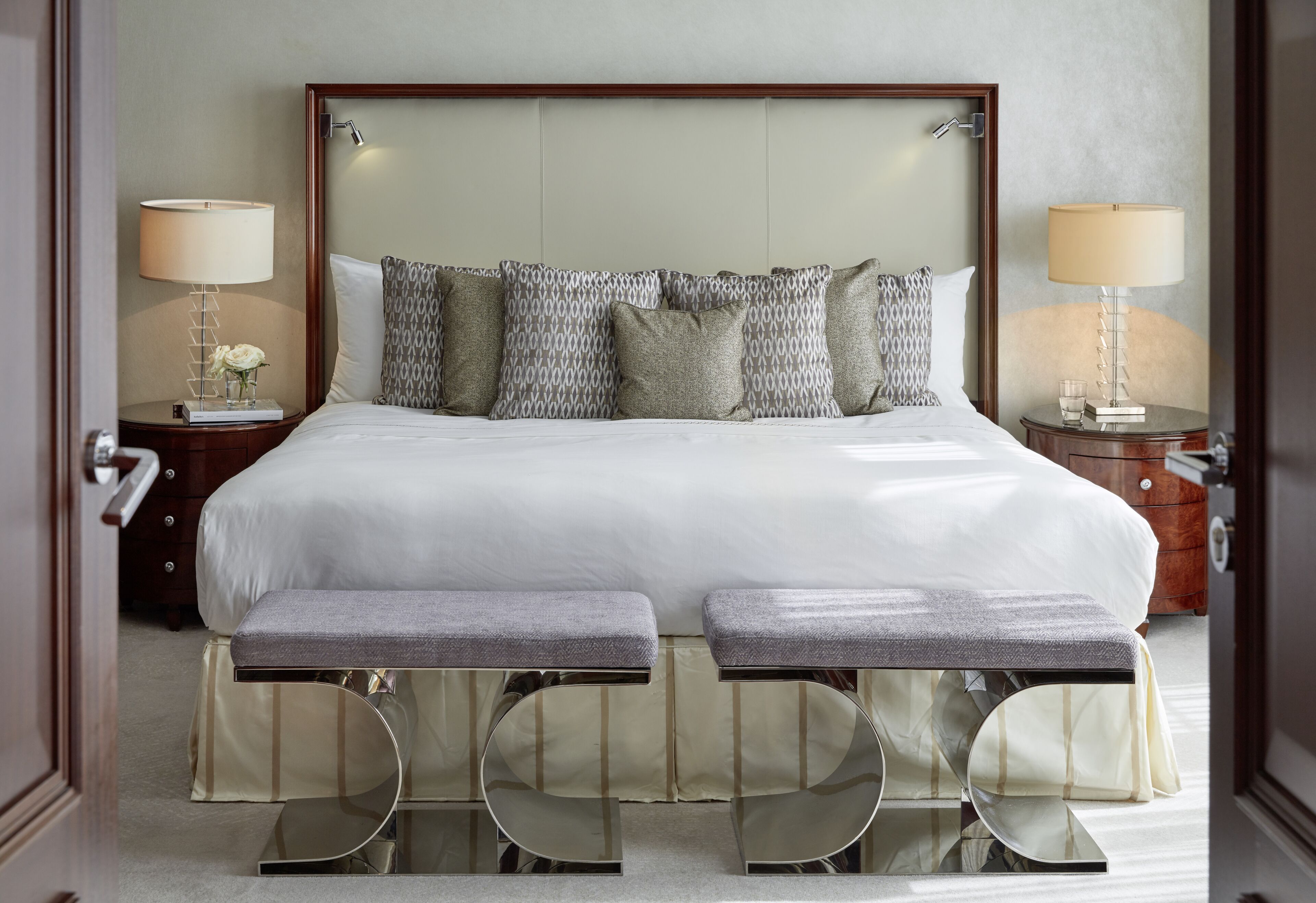 Roupas de cama de algodão egípcio, roupas de cama premium