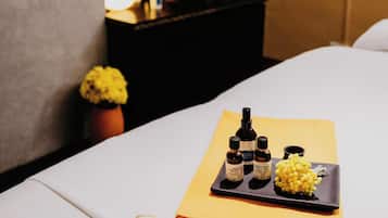 Turkish bath/hammam, body treatments, aromatherapy, body wraps