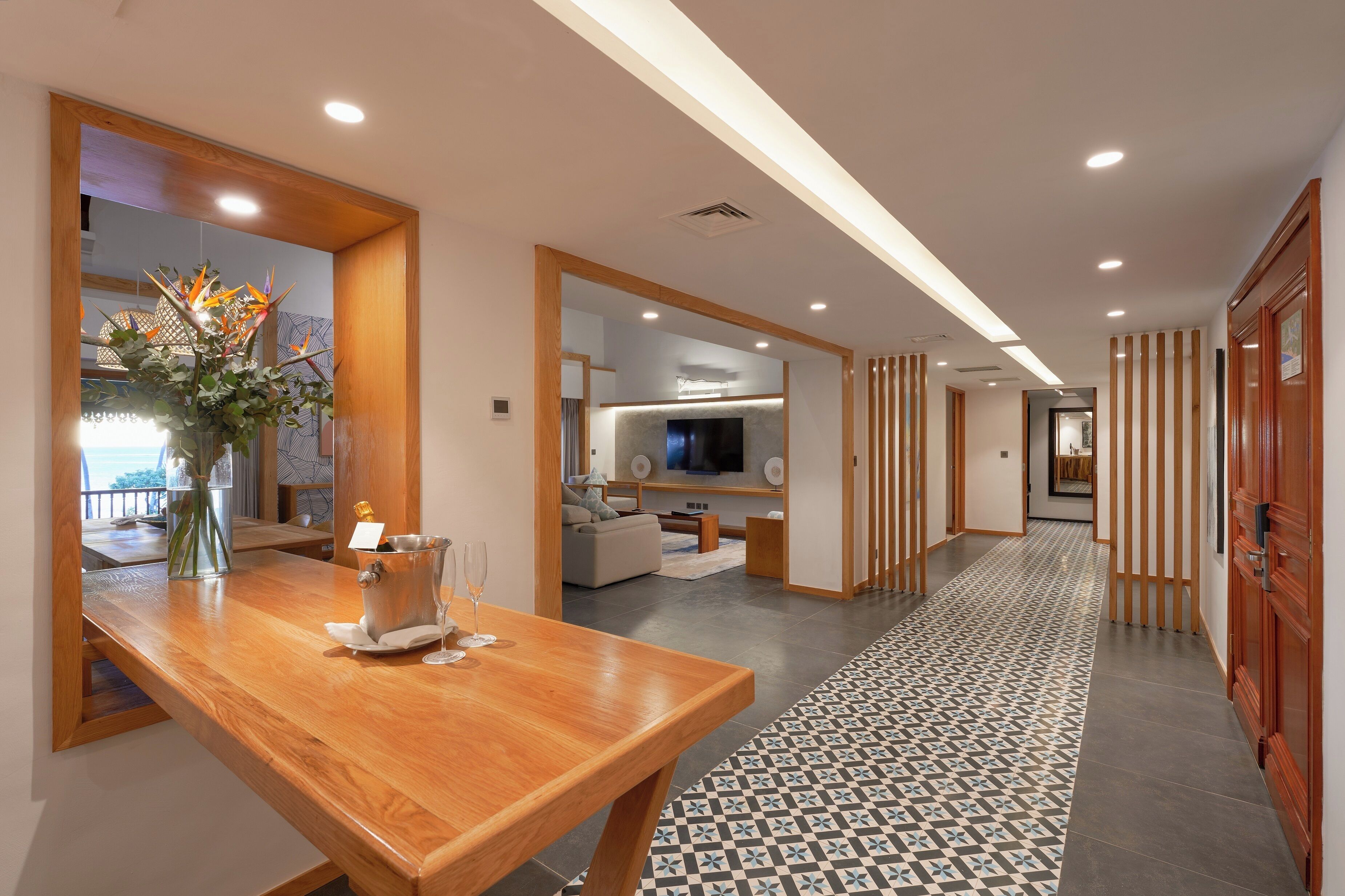 suite, 1 king bed, balcony, ocean view (direct beach access) | view from room