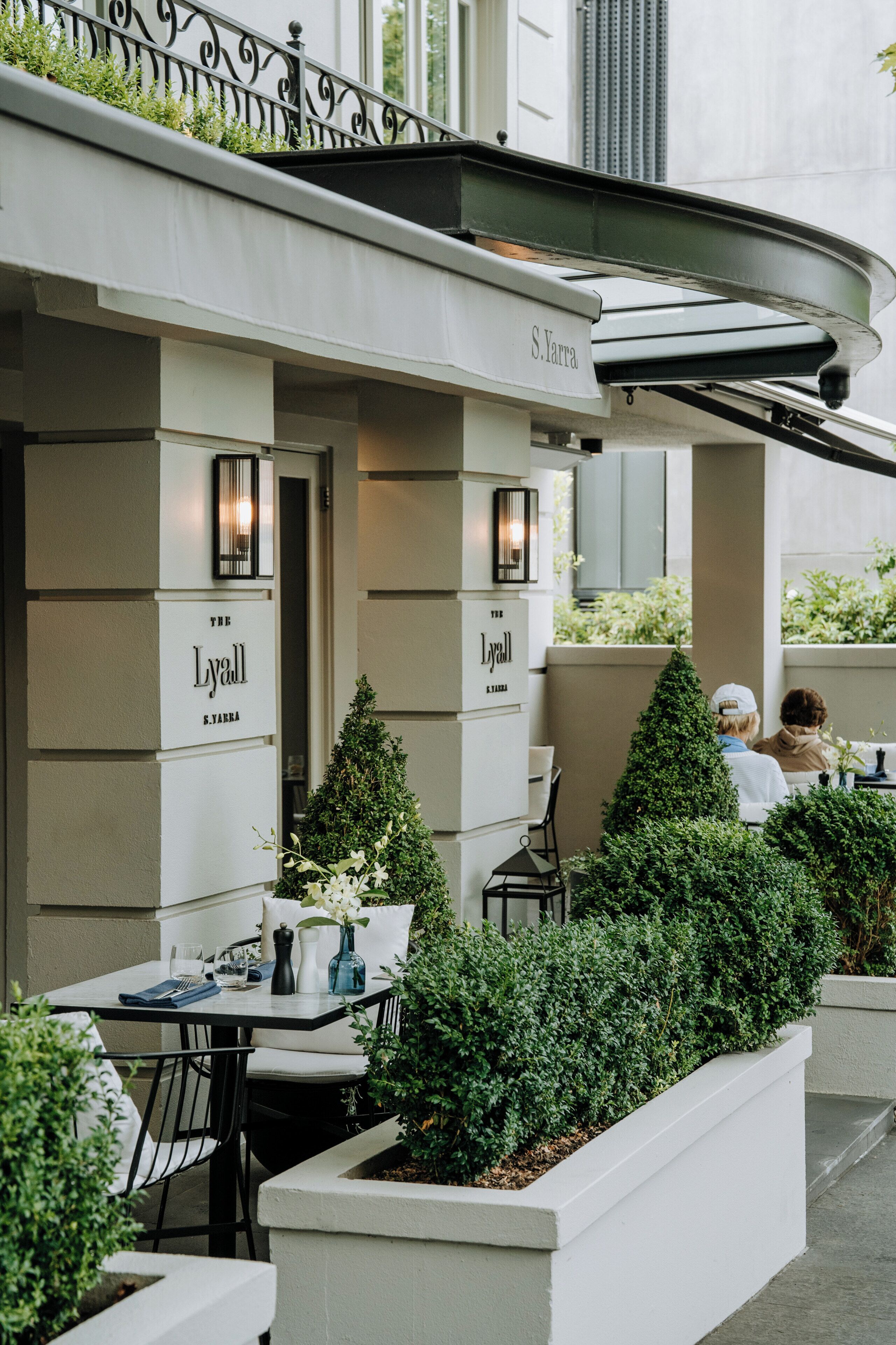 Breakfast, lunch served; local and international cuisine, garden views 