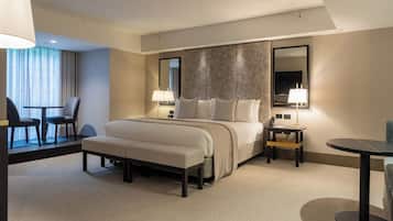 Suite (Yarra) | Sengetøy av topp kvalitet, senger med overmadrass og minibar