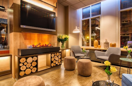 Lobby-Lounge. Leonardo Boutique Hotel Amsterdam Vondelpark