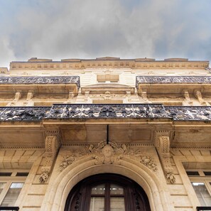 Voorkant van accommodatie