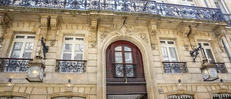 Fassade der Unterkunft