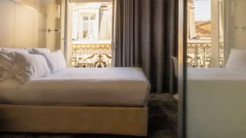 Superior Room, Balcony | In-room safe, desk, laptop workspace, blackout drapes