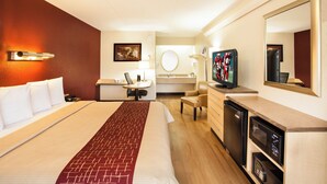 Superior Room, 1 King Bed (Smoke Free) | In-room safe, desk, laptop workspace, blackout curtains - Red Roof Inn Louisville East - Hurstbourne (Louisville)