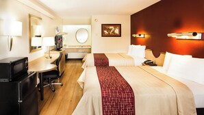 Deluxe Room, 2 Double Beds (Smoke Free) | In-room safe, desk, laptop workspace, blackout curtains - Red Roof Inn Louisville East - Hurstbourne (Louisville)