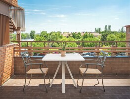 Junior Suite, Terrace | Down duvets, minibar, in-room safe, desk
