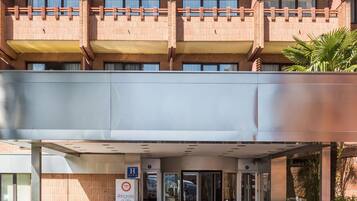 Entrée de l’hébergement