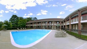 Seasonal outdoor pool