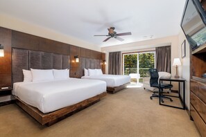 Premium bedding, down duvets, pillow-top beds, in-room safe
