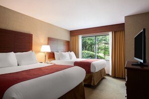 Suite, 2 Queen Beds, Non Smoking | In-room safe, desk, blackout drapes, iron/ironing board