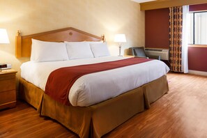 In-room safe, desk, blackout curtains, iron/ironing board