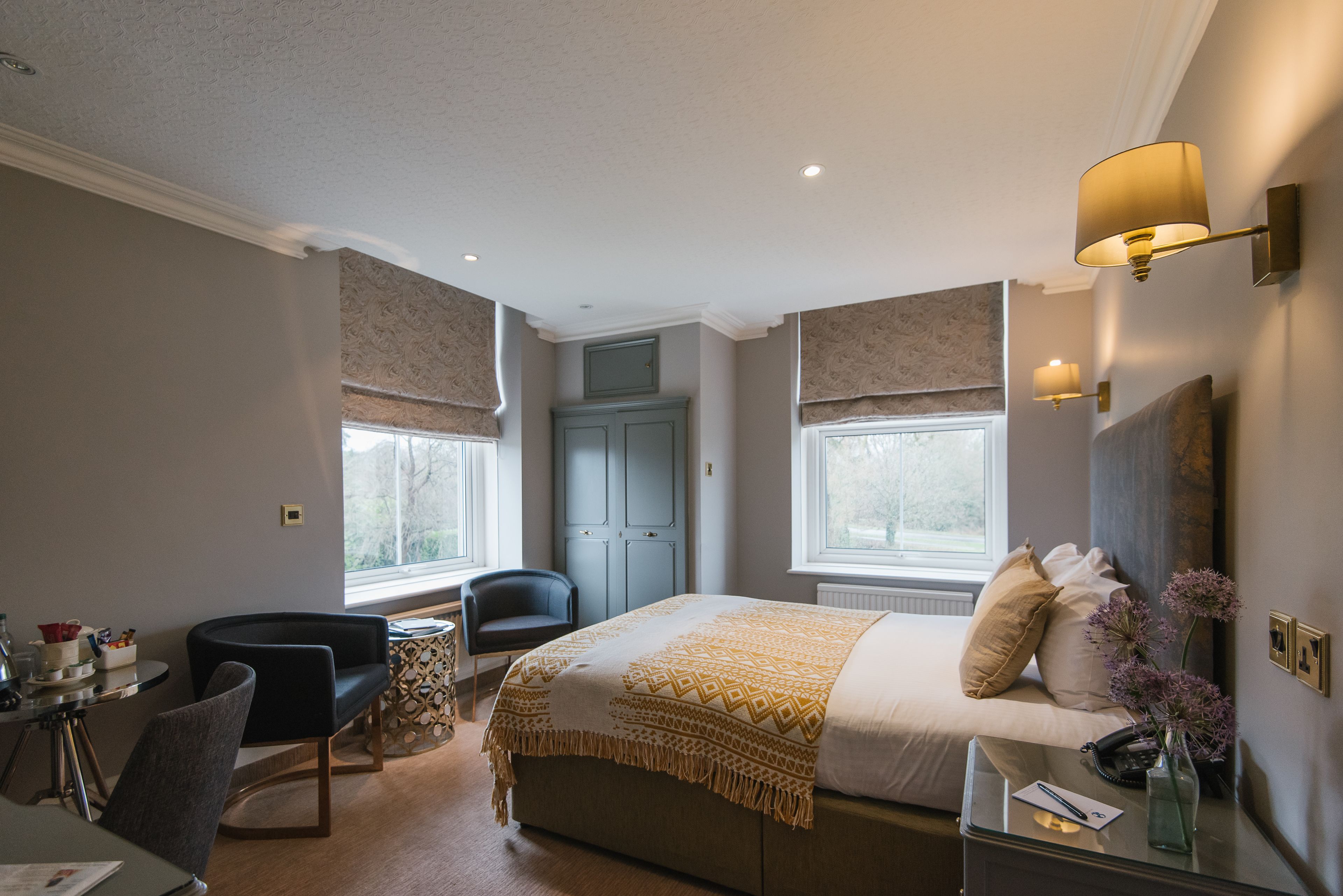 in-room safe, desk, laptop workspace, iron/ironing board