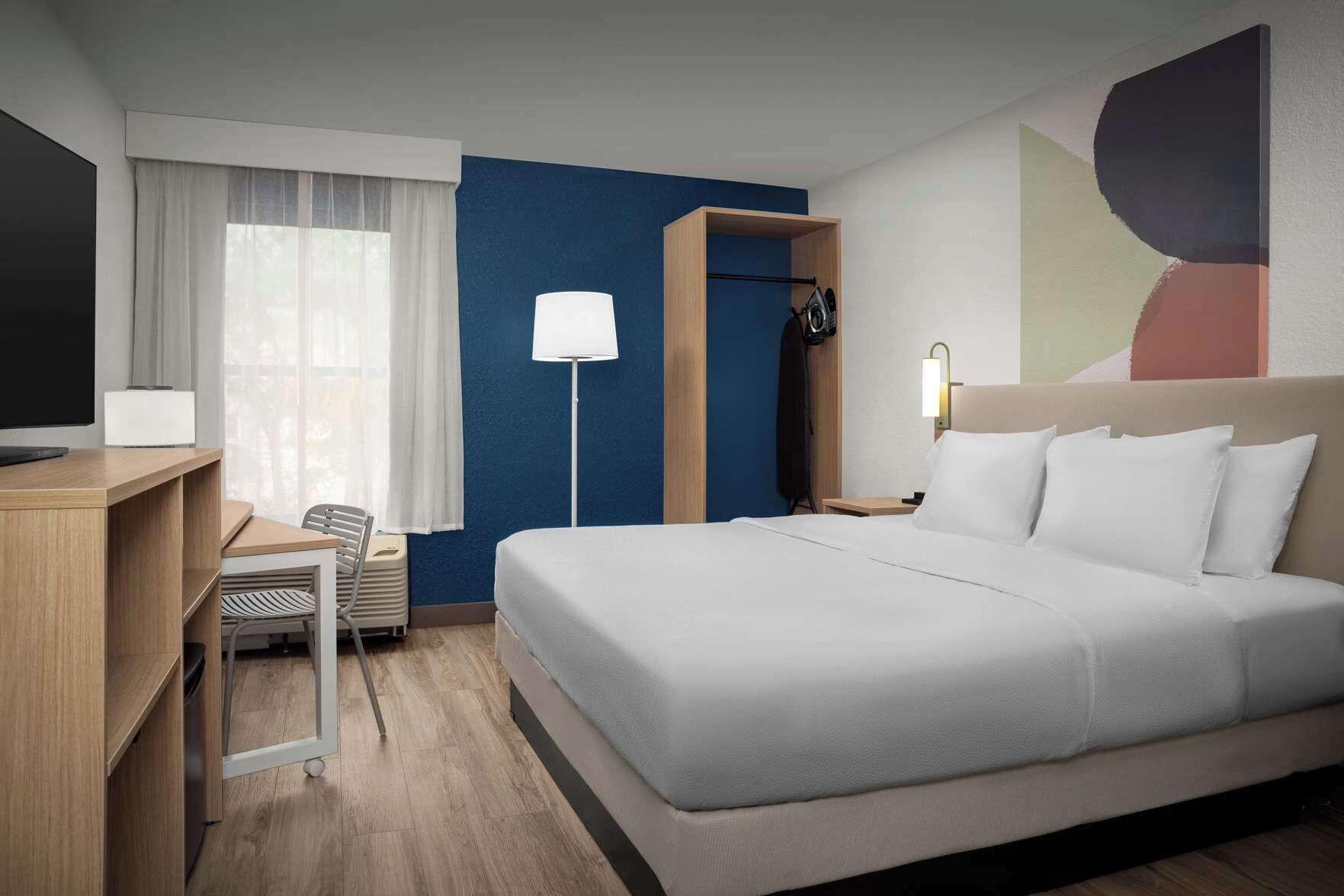 Ropa de cama de alta calidad, edredón y escritorio 