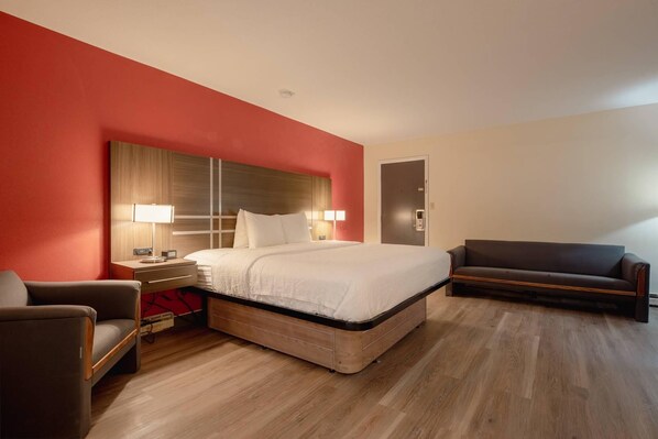 룸, 킹사이즈침대 1개, 금연 | 고급 침구, 객실 내 금고, 책상, 다리미/다리미판