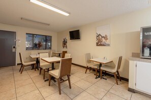 Selvbetjent frokost er inkludert hver dag