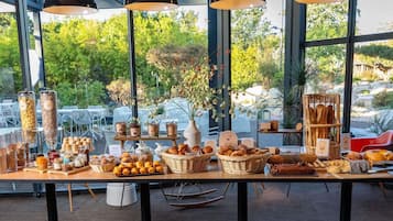 Morgenmadsbuffet hver dag mod et gebyr