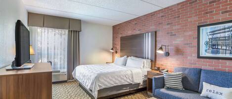 Chambre Standard, 1 trÚs grand lit et 1 canapé-lit, non-fumeur