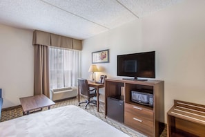 Room, 1 Queen Bed with Sofa bed, Accessible, Non Smoking | Premium bedding, in-room safe, desk, blackout drapes
