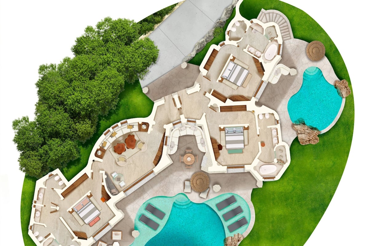 Villa, 3 Bedrooms (Pitrizza Pool Villa) | Premium bedding, minibar, in-room safe, individually decorated