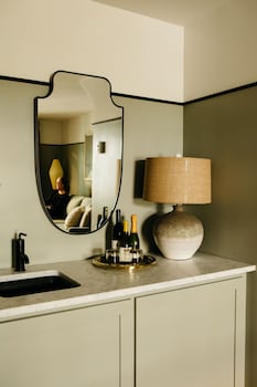 Superior Suite (Maisonette, Loft) | Premium bedding, minibar, in-room safe, desk at Emeline