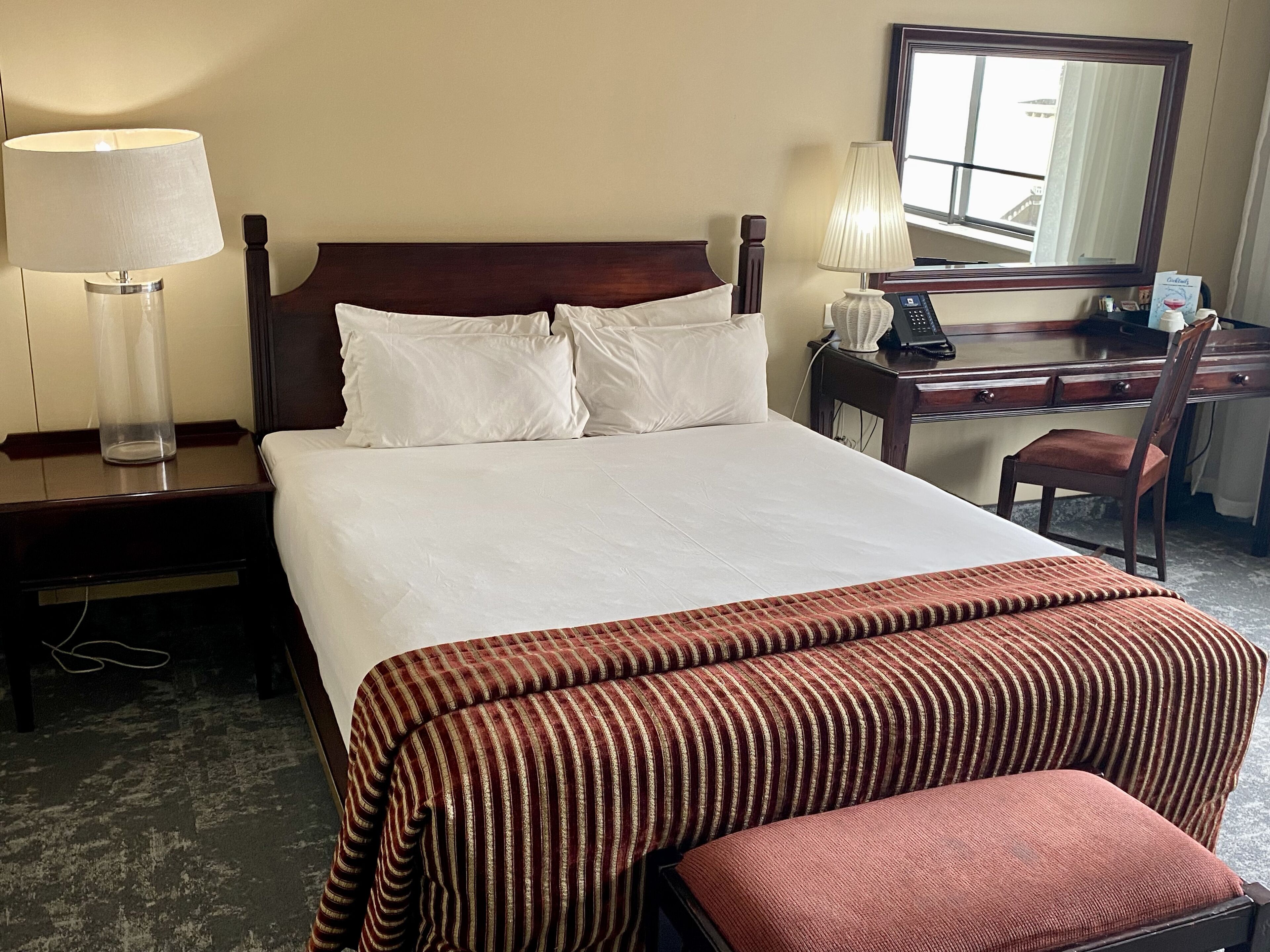 In-room safe, soundproofing, iron/ironing board (on request)