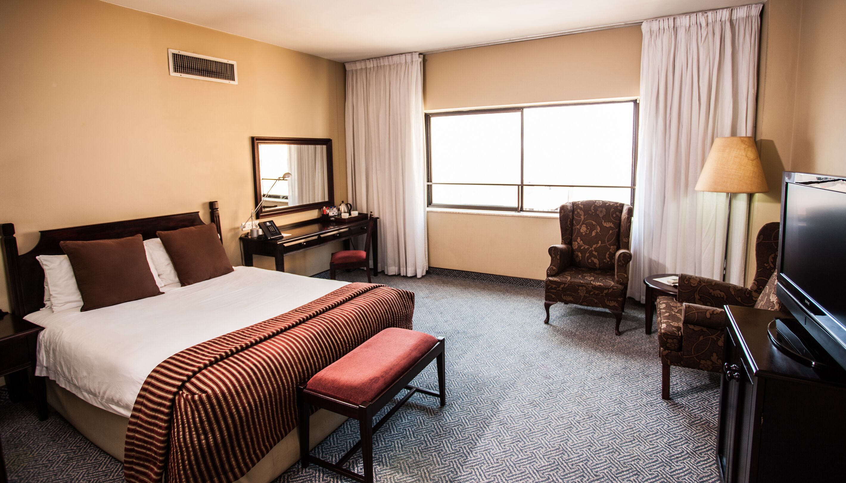 In-room safe, soundproofing, iron/ironing board (on request)