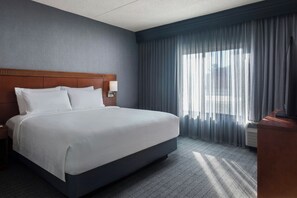 1 bedroom, premium bedding, desk, iron/ironing board