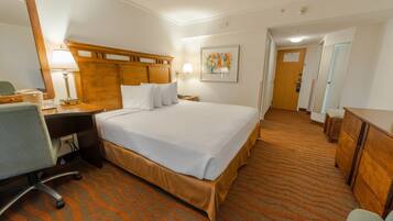 King Standard, City View with Balcony | Premium bedding, in-room safe, desk, laptop workspace