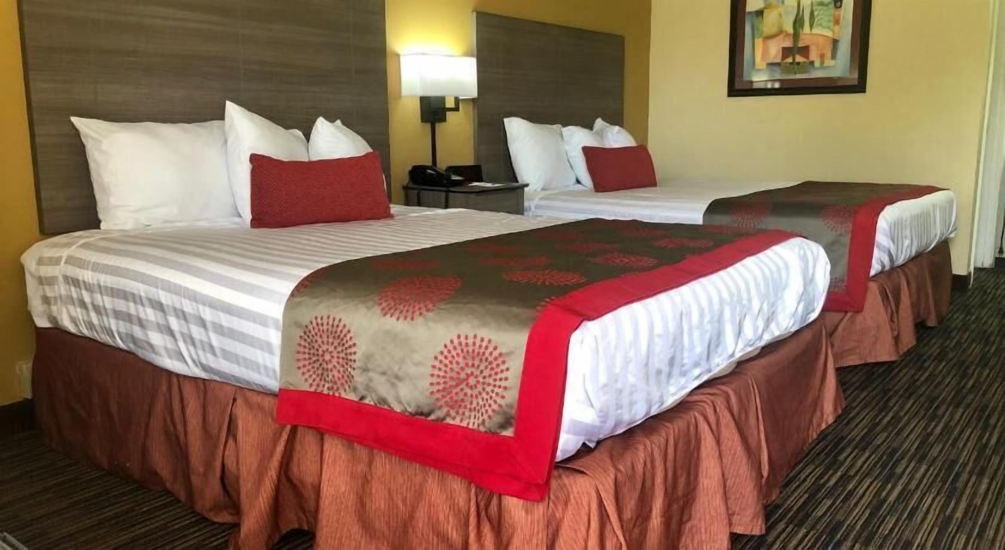 Hypo-allergenic bedding, desk, iron/ironing board