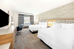 In-room safe, iron/ironing board, free cribs/infant beds, free WiFi