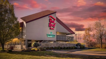 Front of property – evening/night