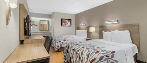 1 bedroom, desk, blackout curtains, free WiFi