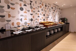 Daily buffet breakfast (EUR 15 per person)