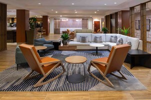 Sala de estar en el lobby