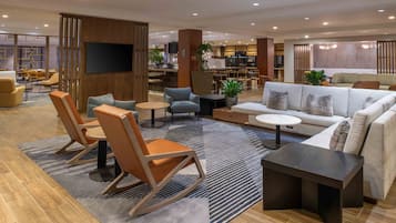 Sala de estar en el lobby