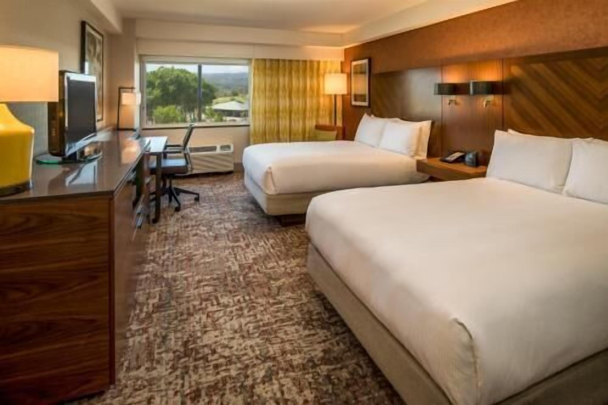 In-room safe, desk, laptop workspace, blackout curtains