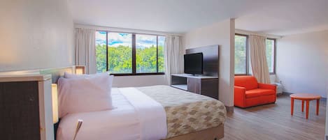 In-room safe, desk, blackout curtains, iron/ironing board