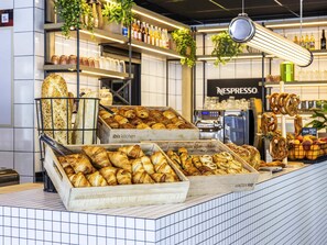 Daily buffet breakfast (EUR 12.90 per person)