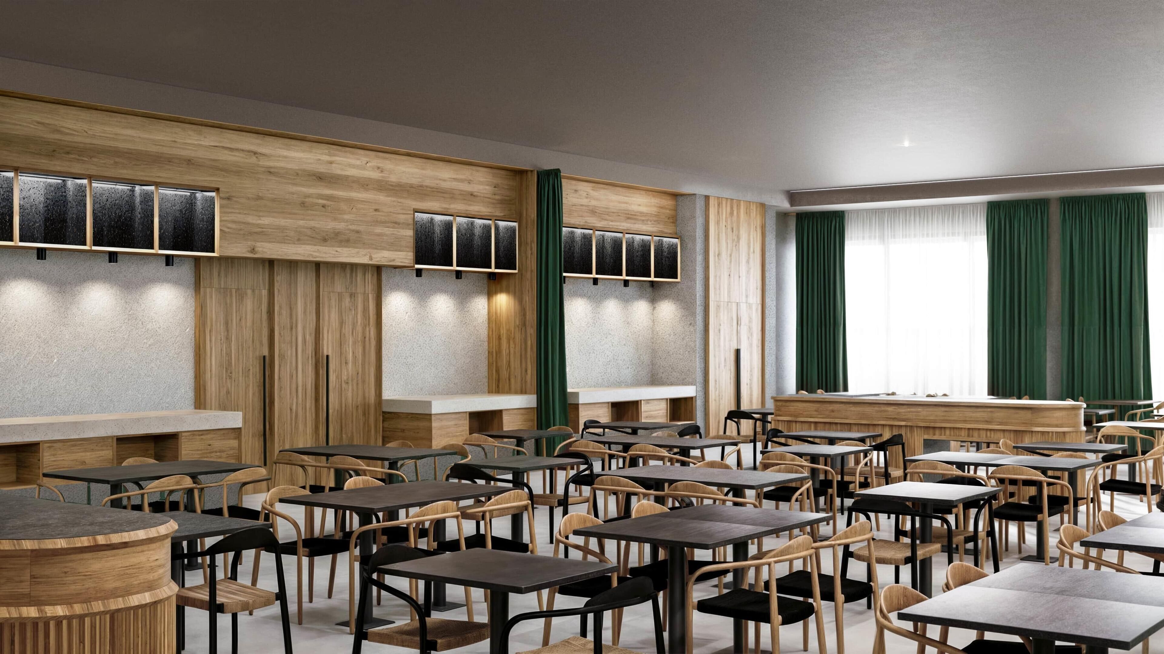 Se sirven comidas, cenas y cocina española 