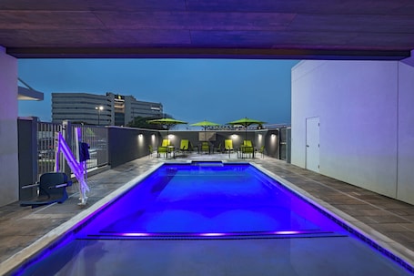 Seasonal outdoor pool