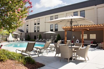 Seasonal outdoor pool
