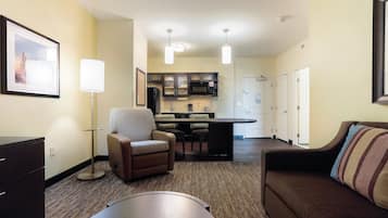 Desk, blackout curtains, iron/ironing board, free cots/infant beds