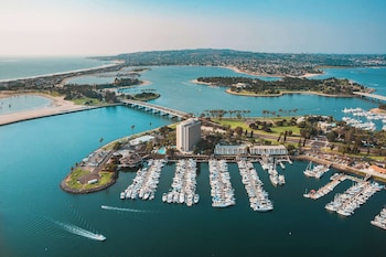 Hotel Exterior at Hyatt Regency Mission Bay Spa and Marina
